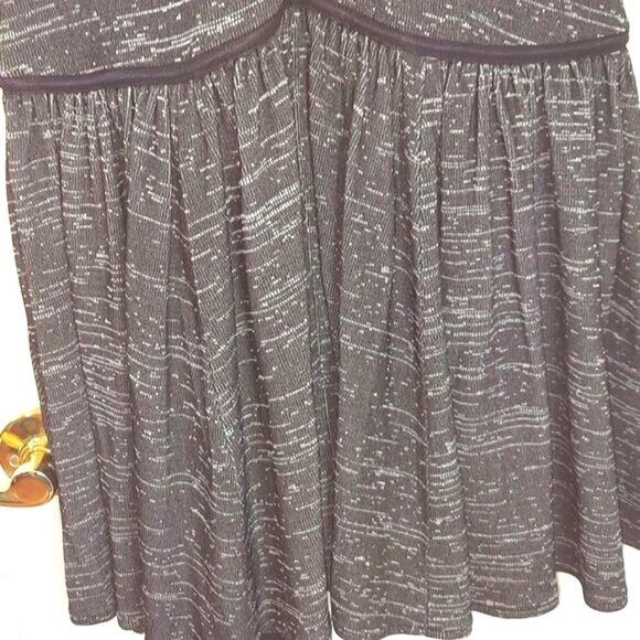 Tibi Black Ribbed Knit Dress Sz 4 - Picture 6 of 11